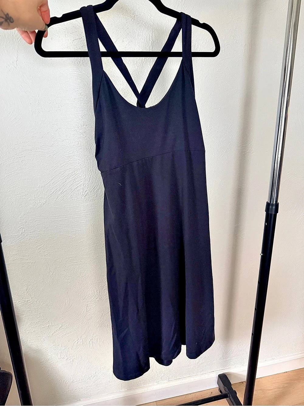 Patagonia Black Midi Dress Size Medium